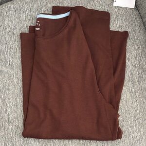 Talbots Brown Long Sleeve Tee